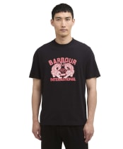 Men's Barbour International Talisman Graphic T-Shirt - Black