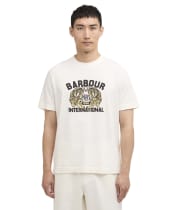 Men's Barbour International Talisman Graphic T-Shirt - Whisper White
