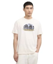 Men's Barbour International Bangers Graphic T-Shirt - Whisper White