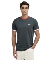 Men's Barbour International Howall T-Shirt - Forest River