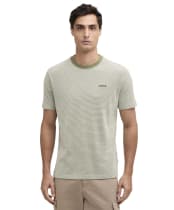 Men's Barbour International Halls Textured T-Shirt - Burnt Olive