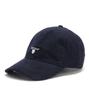 Men's Barbour Bayfield Cord Cap - Navy