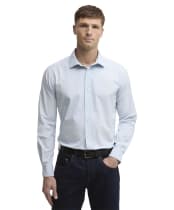 Men's Barbour Westcroft Stretch Poplin Tailored Shirt - Sky