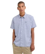 Men's Barbour Nelson Gingham Summer Fit Shirt - Blue