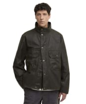 Men's Barbour Re-Engineered Ridley Waxed Jacket - Archive Olive