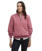 Women's Barbour Cynthia Half Zip Sweatshirt - Wildberry