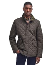 Men's Barbour Chelsea Sportsquilt Jacket - Olive