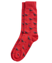 Men's Barbour Mavin Socks - Red / Pheasant