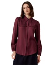Women's Ariat Hannington Blouse - Windsor Wine