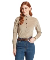 Women's Schöffel Thetford Cord Shirt - Cobblestone