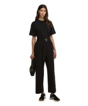 Women's Barbour International Alexis Jumpsuit - Black