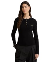 Women's Barbour International Kyla Knitted Jumper - Black
