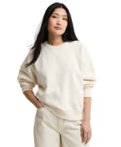 Women's Barbour Avon Sweatshirt - Original Ecru