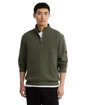 Men's Barbour International Bewley Half Zip Sweatshirt - Thyme