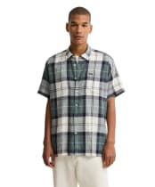 Men's Barbour Croft Short Sleeve Summer Shirt - Meadow Brook Tartan