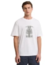 Men's Barbour International Hocking Graphic T-Shirt - White