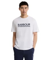 Men's Barbour International Maurice Applique T-Shirt - White