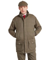 Men's Schöffel Ptarmigan Tweed Classic Coat - Lochlan Tweed