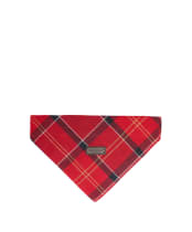 Barbour Tartan Dog Bandana - Cardinal Tartan