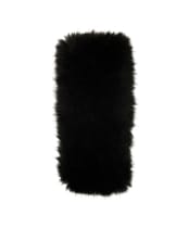 Women's Barbour International Cyrus Faux Fur Headband - Black