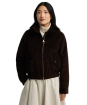 Women's Barbour Overton Casual Jacket - BROWN/SHADOW CL