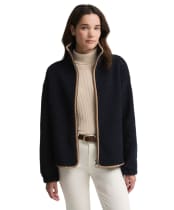 Women's Barbour Homeswood Fleece - Dark Navy