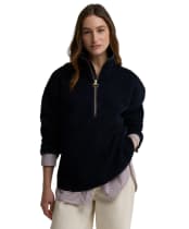 Women's Barbour Merys Fleece - Dark Navy