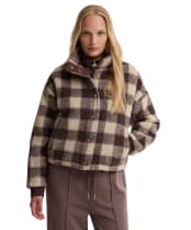 Women's Barbour International Amaya Fleece - Truffle Multi