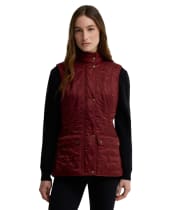 Women's Barbour Wray Gilet - Cranberry Red