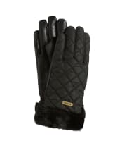 Women's Barbour Norwood Waterproof Gloves - Black 2
