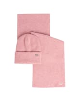 Women's Barbour Winona Beanie & Scarf Gift Set - Pink