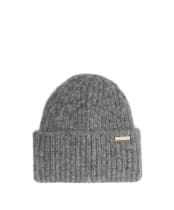 Women's Barbour Meryl Beanie Hat - Mid Grey Marl