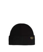 Women's Barbour Annette Knitted Beanie Hat - Black