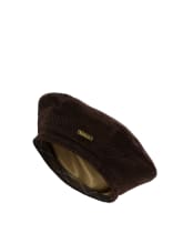 Women's Barbour Overton Beret Hat - Brown