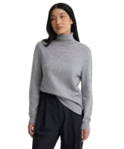 Women’s Barbour Pendle Roll Collar Sweater - GREY MARL/BIRCHW