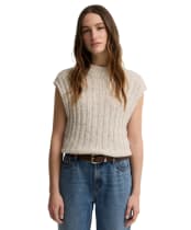 Women's Barbour Anastasia Knitted Vest - Cloud Multi