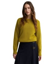 Women's Barbour Woodhouse Knitted Jumper - Pear