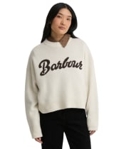 Women's Barbour Ivybridge Knitted Jumper - Ecru