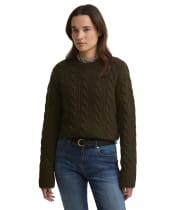 Women's Barbour Joan Knitted Jumper - Olive
