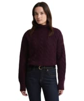 Women's Barbour Agatha Knitted Jumper - Fig