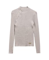 Women's Barbour International Molina Knitted Jumper - Nutmeg