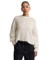 Women's Barbour International Gea Knitted Jumper - Off White