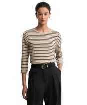 Women's Barbour Wynn Striped Top - Birchwood Stripe