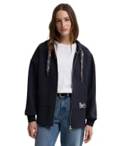Women's Barbour Delilah Hoodie - Dark Navy