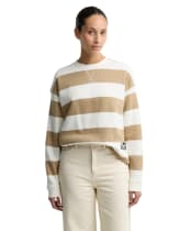Women's Barbour Eva Sweatshirt - Cloud / Warm Trench