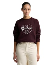 Women's Barbour Ambleside Sweatshirt - Fig