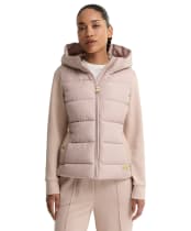 Women's Barbour International Conway Quilted Sweat - Nutmeg