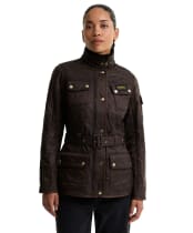 Women's Barbour International Polarquilt Jacket - Truffle