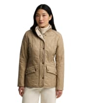 Women's Barbour Cavalry Polarquilt Jacket - LT TRENCH/PEARL