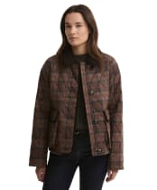 Women's Barbour Loudon Quilted Jacket - Muted Tartan